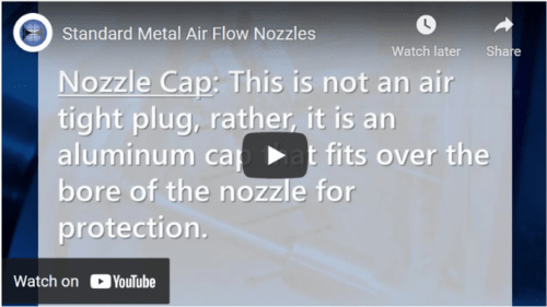Standard Metal Air Flow Nozzles