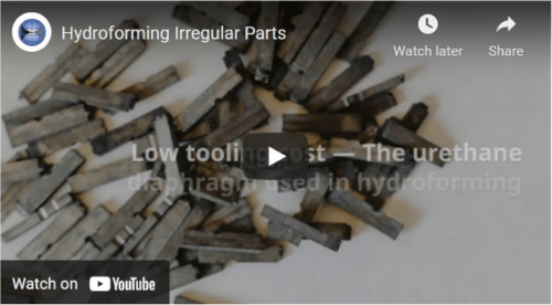 Hydroforming Irregular Parts